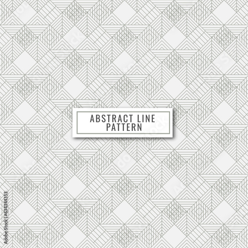 linear flat abstract lines pattern Vector Illustration