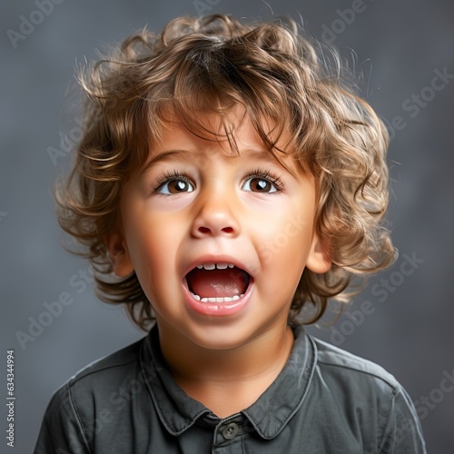 surprised little kid, gener...