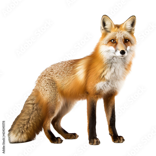 red fox isolated © Tony A