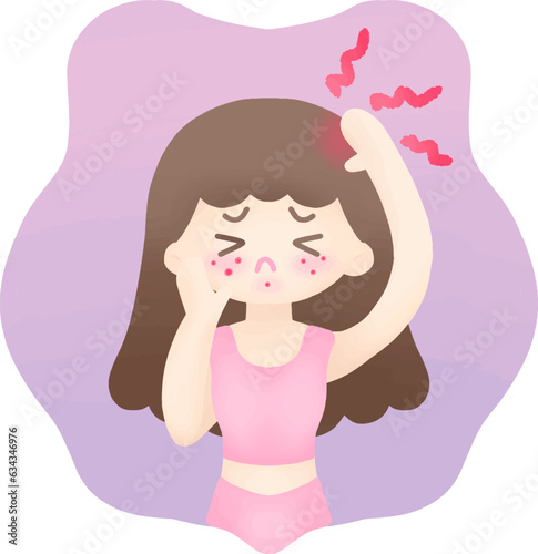 women whose hormones change during menstruation