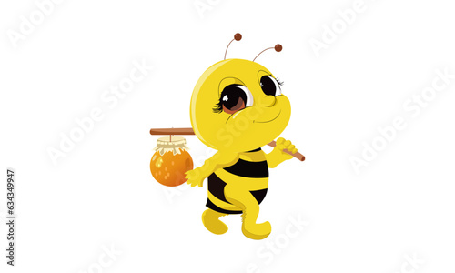Honey Bees White Transparent, Pick Honey Bees, Bee, Pollen