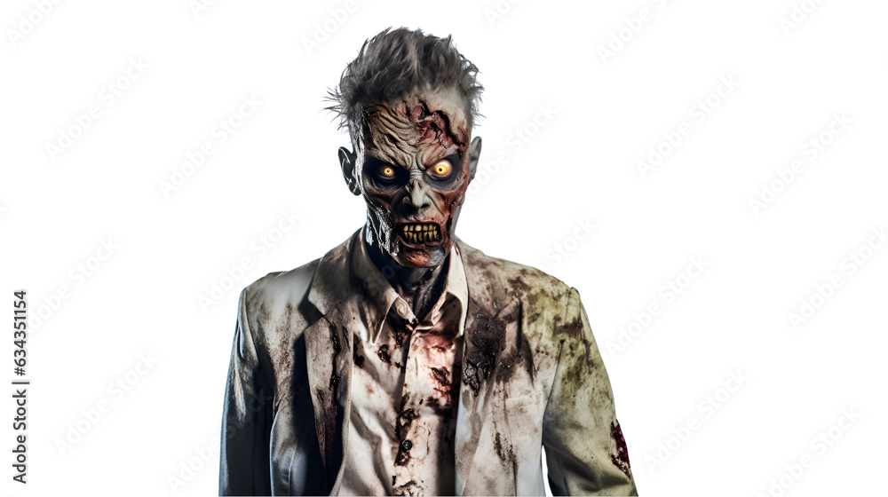 Halloween Zombie on transparent background PNG Halloween Zombie on transparent background PNG