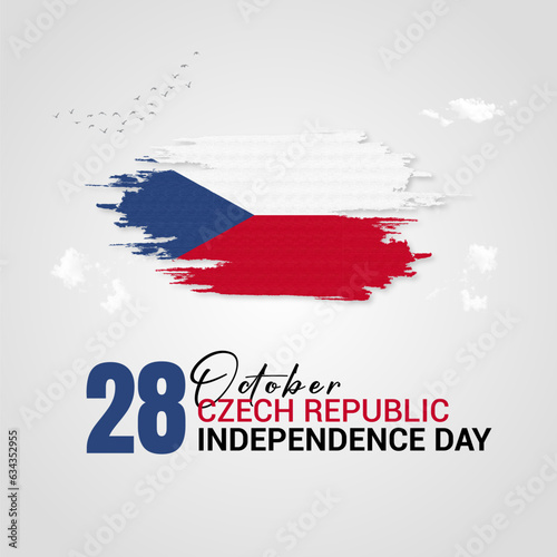 Czech Republic Independence day Design