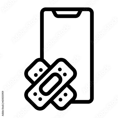 smart phone repair icon