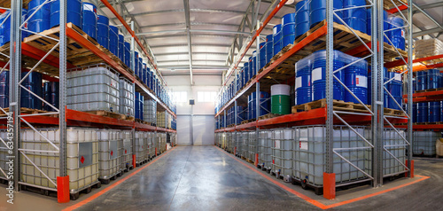 Warehouse hangar. Multi-tie...