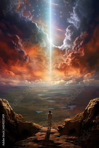 Genesis, in the beginning God created the heaven and the earth