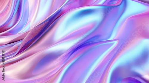 Pastel holographic iridescent background