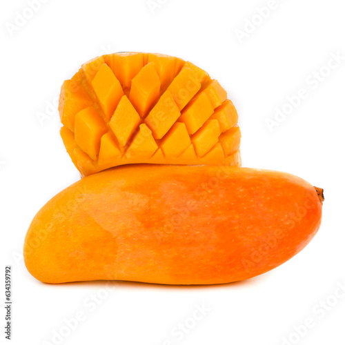  Mango on a white background