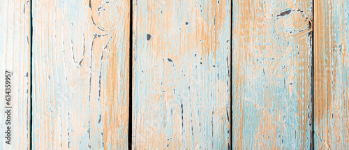Light Painted Rustic Wood Background: Aged wood plank texture for vintage design