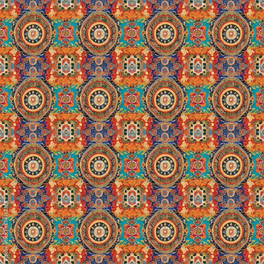 fabric pattern background seamless vintage design