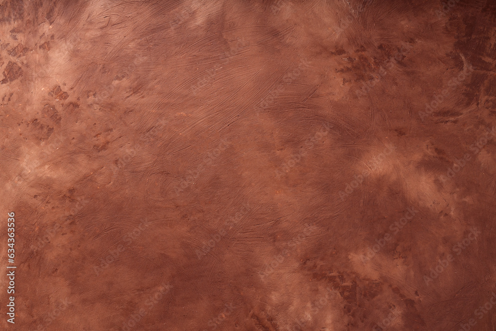 Colored Vintage Grunge: Brown Weathered Abstract Surface
