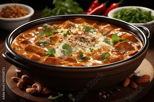 Massaman Curry: Experience the richness of this coconut-based curry with tender beef or chicken, infused with fragrant spices and peanuts.Generated with AI