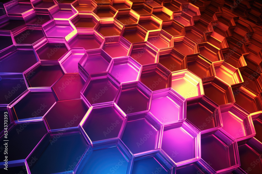 Abstract Background Hexagon Abstract Background Hexagon