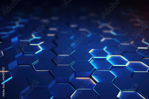 Abstract Background Hexagon