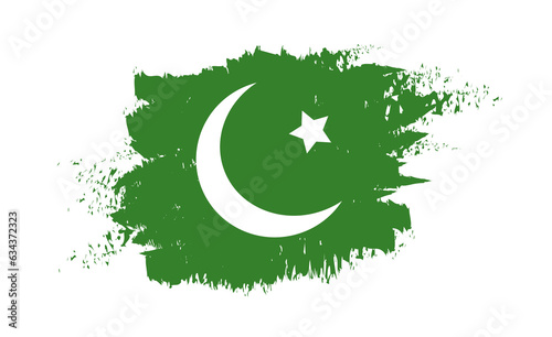 pakistani flag paint brush jpg