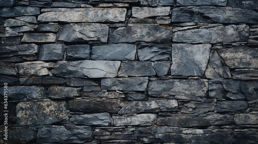 old stone wall texture background. Generative AI old stone wall texture background. Generative AI