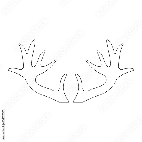 horn icon illustration vector