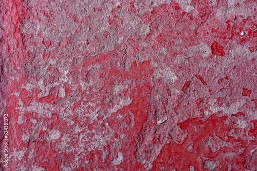 Grunge textured red wall. Abstract background and texture for design.