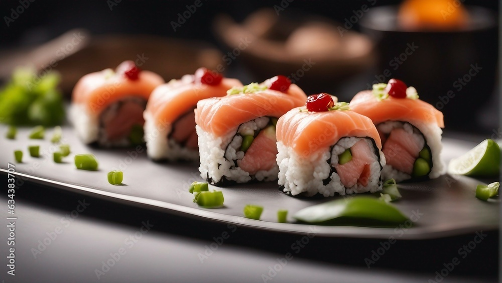 salmon maki