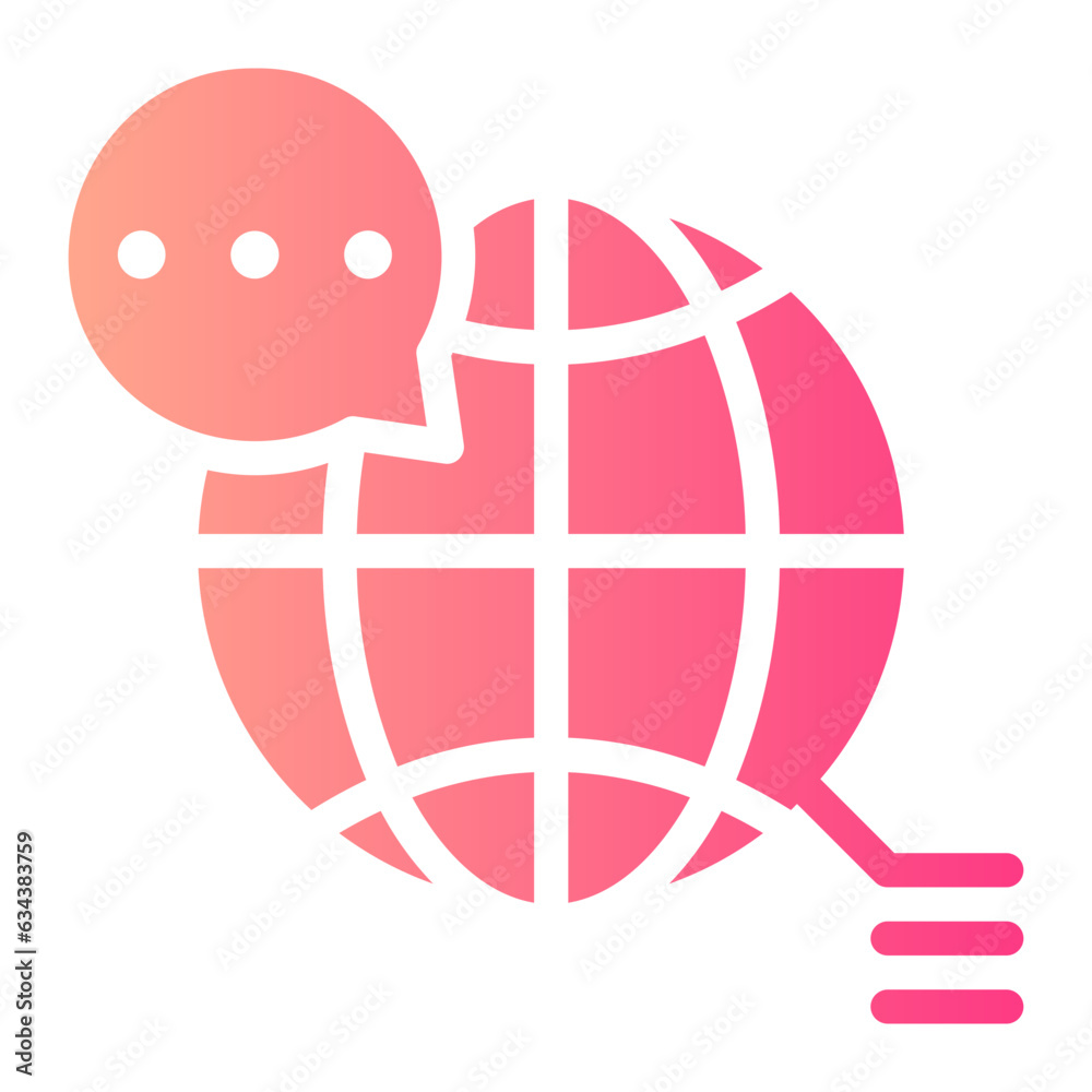 global gradient icon global gradient icon