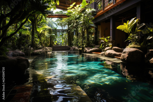 Enveloped in Nature s Embrace  A Hidden Waterfall Oasis