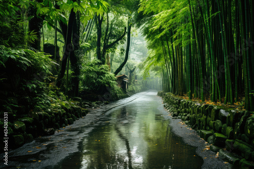 Serenade of Bamboo: Nature's Harmonious Rhythm