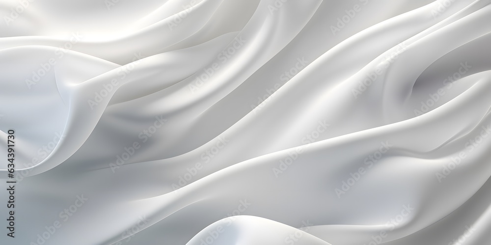 Obraz premium White Silk Background