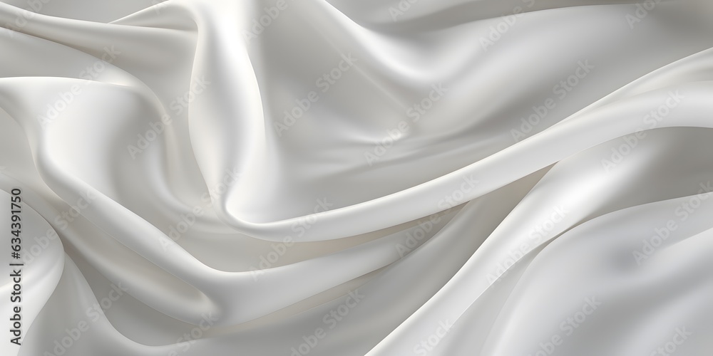 White Silk Background