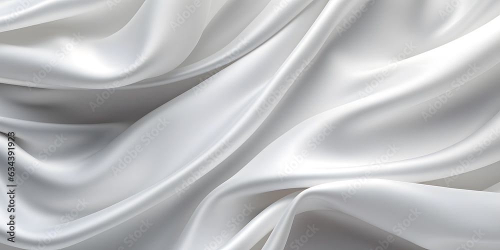 White Silk Background