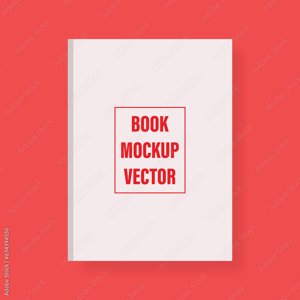 Book cover template vector scalable to any size Book cover template vector scalable to any size