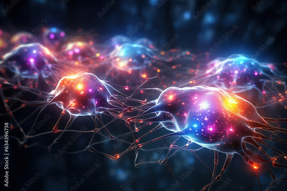 Neuroplasticity concept, featuring glowing brains interconnected with abstract wiring. Brain's incredible ability to reorganize itself by forming new neural connections throughout life. Neuroplasticity concept, featuring glowing brains interconnected with abstract wiring. Brain's incredible ability to reorganize itself by forming new neural connections throughout life.