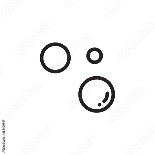 泡のイメージ　自然アイコン