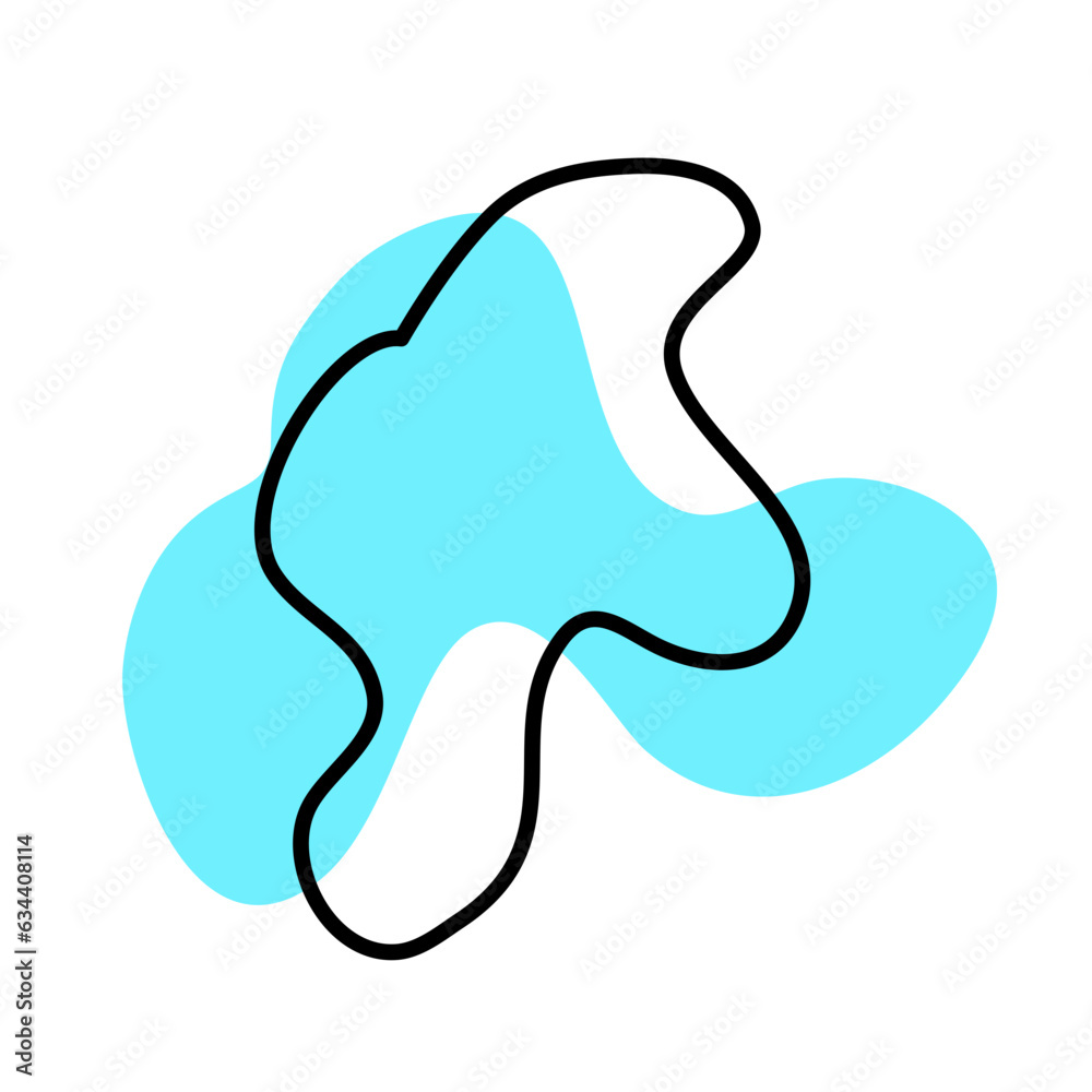 Simple Abstract Blob Shape