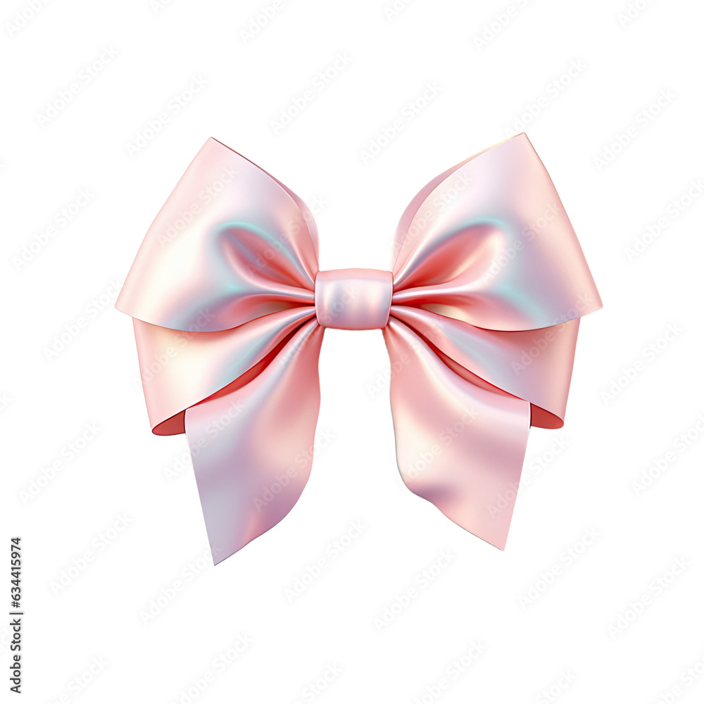 Ribbon bow adornment