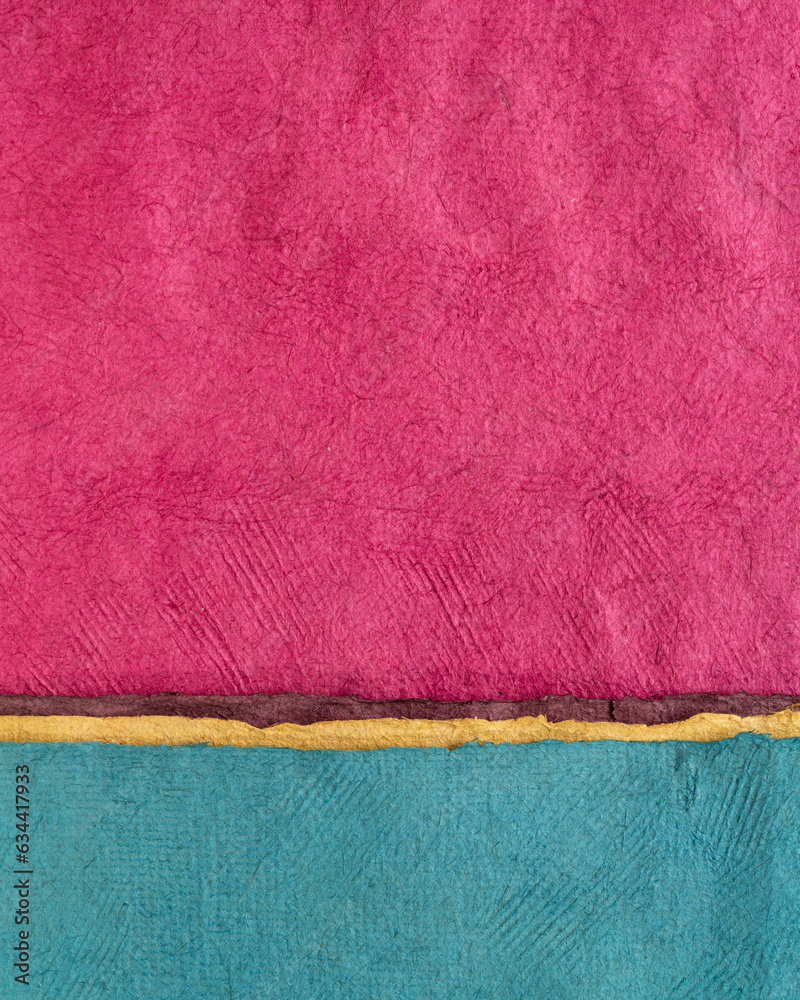 vivid abstract paper landscape in vertical format collection of
