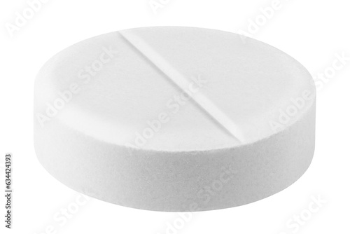 Pill isolated on white background, full depth of field © grey
