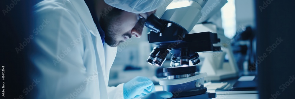 Medical and scientific strides pioneered by lab scientist's microscope-guided research Medical and scientific strides pioneered by lab scientist's microscope-guided research