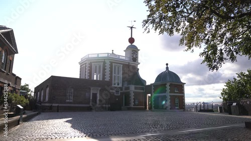 Greenwich Meridian The Royal Greenwich Observatory is famous there photo