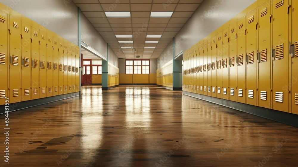 © Jodie - Corridor in school © Jodie - Corridor in school