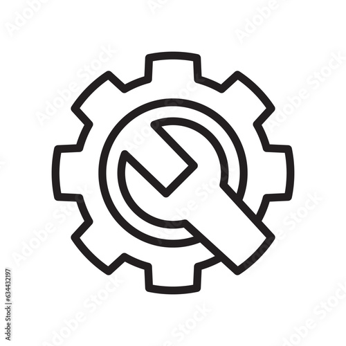 gear icon design vector template