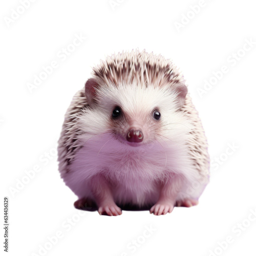Hedgehog isolated on transparent background © AkuAku