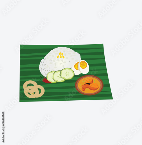 traditional food platter hand drawn illustration 