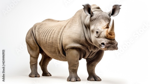 lonely rhinoceros africa