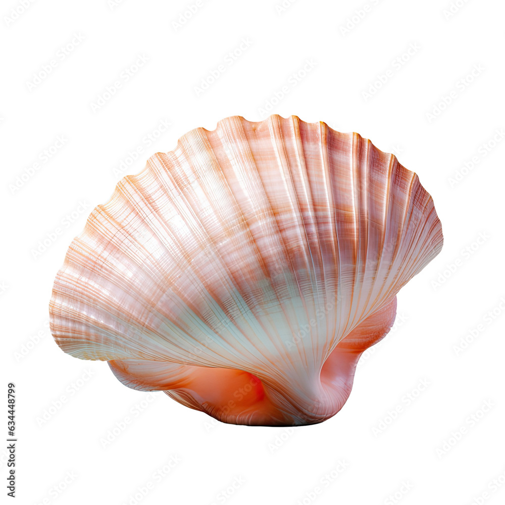 Closeup view of Rapana shell on a transparent background Closeup view of Rapana shell on a transparent background