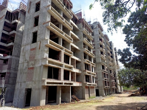 Big Building under construction in India