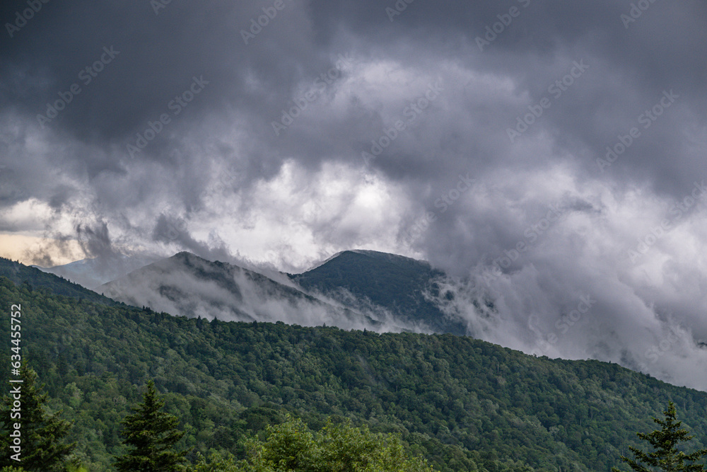 blue ridge mountain storms