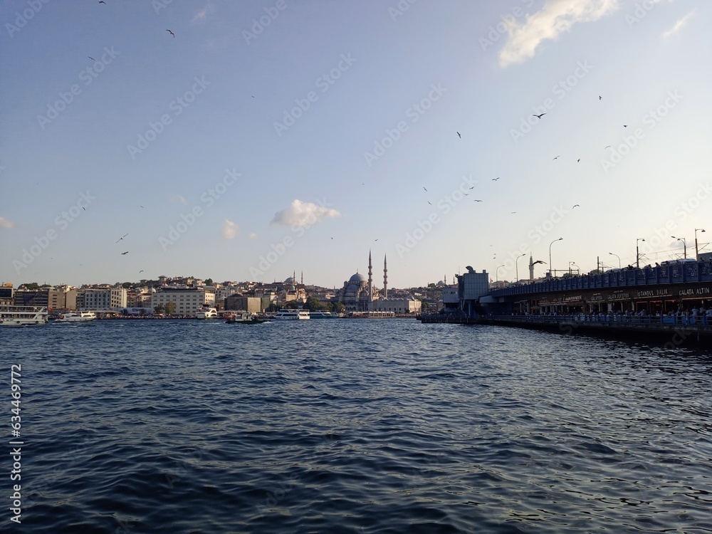 Istanbul, Abend, Türkei, Bosporus, Sommer 2023