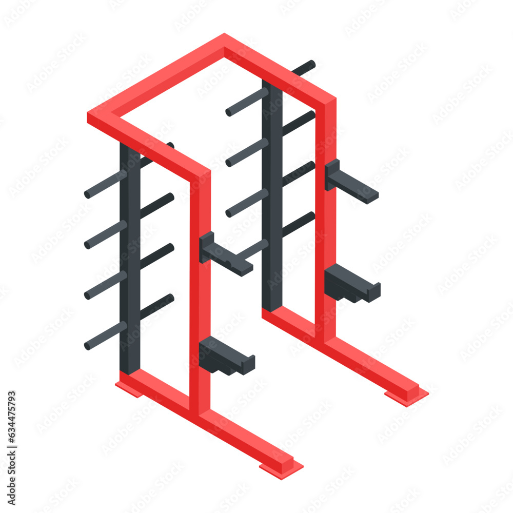 Trendy of Gym Isometric Icon
Trendy of Gym Isometric Icon