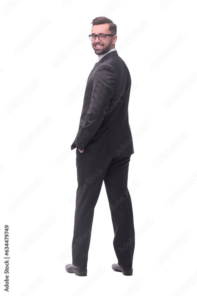 full length . a successful young man in a business suit full length . a successful young man in a business suit