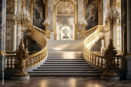 photo breathtaking beauty of the Palace of Versailles